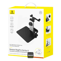 Baseus MagPro II Versatile Car Mount Backseat Black | حامل سيارة بيسوس MagPro II متعدد الاستخدامات للمقعد الخلفي أسود