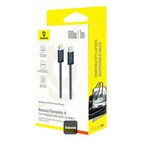 Baseus Dynamic 4 Series Type-C Cable 100W 1M - كابل بيسوس داينمك 4 تايب سي 100 واط