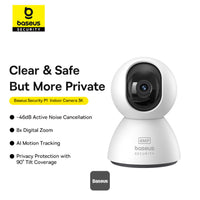 كاميرا مراقبة داخلية Baseus Security P1 Indoor Camera 3K White UK