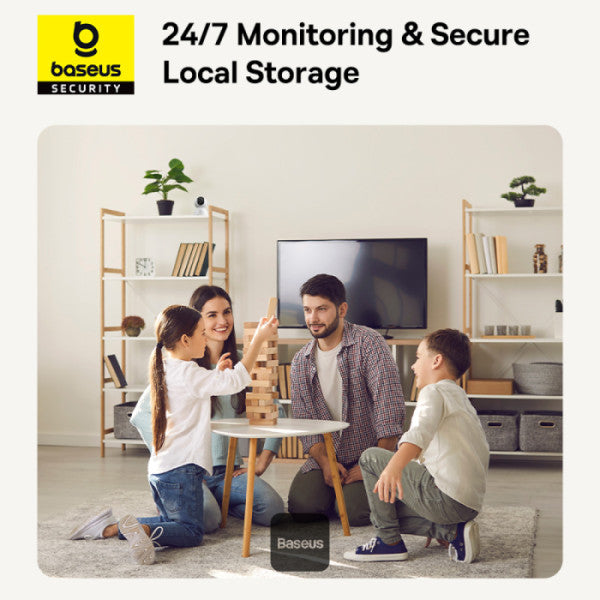 كاميرا مراقبة داخلية Baseus Security P1 Indoor Camera 3K White UK