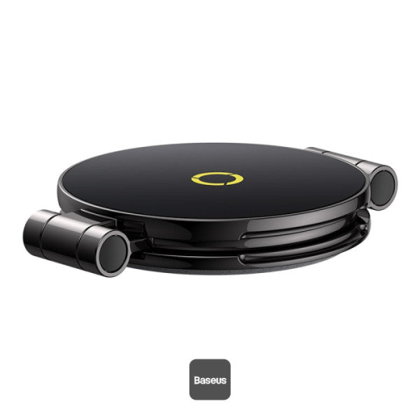 Baseus MagPro II Magnetic Car Mount Stick-on Black | حامل بيسوس ماج برو 2 مغناطيسي لاصق للسيارة أسود