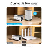 كاميرا مراقبة خارجية Baseus Security S1 Outdoor Camera 2K White