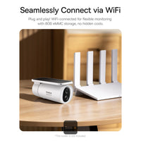 كاميرا مراقبة خارجية Baseus Security S1 Outdoor Camera 2K White