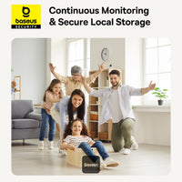 كاميرا بيسوس الأمنية الداخلية P1 لايت 2K Baseus Security P1 Lite Indoor Camera 2K White UK