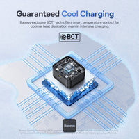 Baseus Palm Charger 1C 30W UK Black (With Cable C→C 60W 1m Black) | شاحن بيسوس بالم 1C 30 واط UK أسود