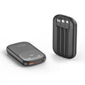 Miccell VQ-P16 Power Bank with Built-in Cables, 22.5W | باور بانك 22.5 واط بكيبلات مدمجة