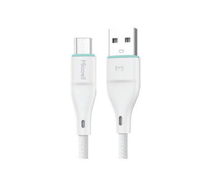Miccell VQ-D06 USB-A to Micro-USB / 1m / 2.4A White