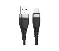 Miccell VQ-D16 USB-A to Lightning / 1.2m / 2.4A Black