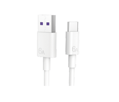 Miccell VQ-D150 USB-A to USB-C / 1.2m / 6A White