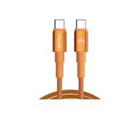 Miccell VQ-D34 USB-C to USB-C / 1.5m / 3A / 60W Orange