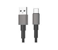 Miccell VQ-D34 USB-A to USB-C / 3m / 2A Gray