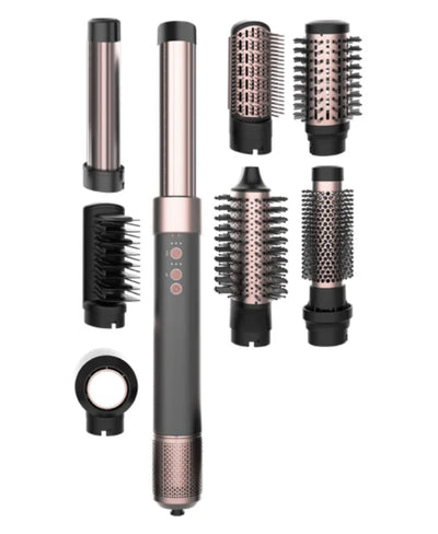 مصفف الشعر الهوائي سيراميك كير AirGlam 8 في 1 من Cecotec بقوة 1400 واط | Cecotec CeramicCare AirGlam 8-in-1 Hair Styler 1400W Coanda Technology