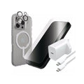 Zagg 5 in 1 Bundle For iPhone 16 Pro Max | حزمة زاج 5 في 1 لآيفون 16 برو ماكس