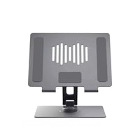 حامل لابتوب موماكس الدوار والقابل للطي دعم حتى 17 بوصة | Momax Foldable & Rotatable Laptop Stand, Supports up to 17″