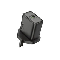 Oraimo PowerGaN 251 OCW-5251U 25W GaN Charger Black - Front View