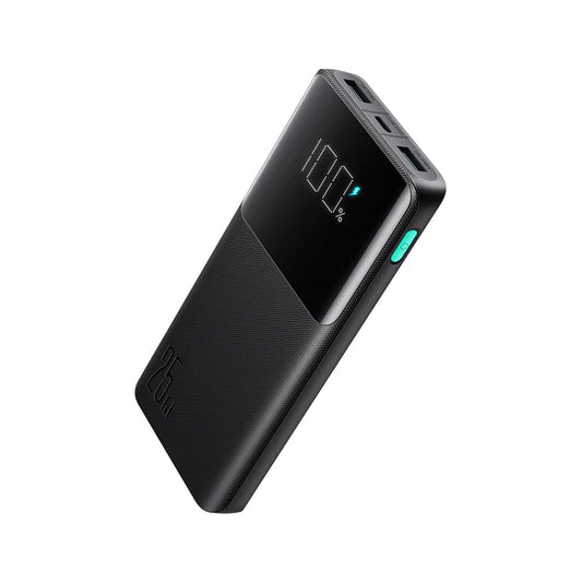 JOYROOM JR-PBF20 Powerbank Mobîl a Şarjkirina Bilez a Dîjîtal a 25W 10000mAh – Reş