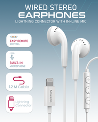 Moxedo Wired Lightning Earphone - Fit