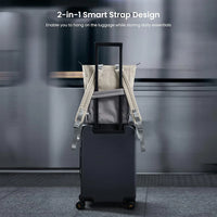 حقيبة ظهر توم توك Slash-T63 للابتوب 13.5 انش وبسعة 12 لتر - رمادي | Tomtoc Slash-T63 Laptop Backpack 13.5 Inch / 12L - Gray