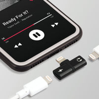 Promate iHinge-LT Black 90-degree Lightning adapter - detail view