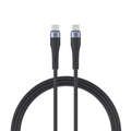 كيبل سيليكون USB-C إلى USB-C بقدرة 60 واط وطول متر من راف باور RP-CB1038 | RAVPower RP-CB1038 60W USB-C to USB-C Silicone Cable 1m