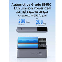 Nexode Power Bank 12000mAh 100W PD PPS Fast Charging with Smart Display - باور بانك نيكسود 12000 شحن سريع 100 واط شاشة ذكية