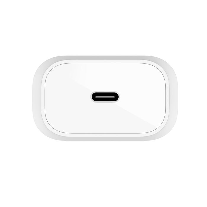 شاحن جداري بيلكن BoostCharge بمنفذ تايب سي وبقدرة شحن 25 واط | Belkin BoostCharge 25W wall charger with PPS USB charger plug with USB-C Power Delivery