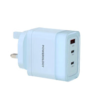 شاحن باورولوجي Lunex PD 65 واط USB-C شحن سريع – محول طاقة عالي للأجهزة واللابتوب | Powerology Lunex Series 65W PD Fast Charging USB-C Adapter