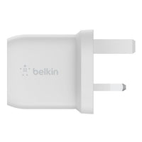 Şarjêra Dîwêr a Belkin BoostCharge Pro Dual USB-C GaN bi PPS 45W
