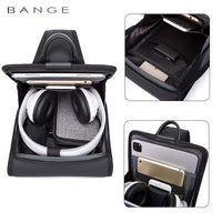 حقيبة ظهر بانجي لايكان للاعمال مقاس 14 بوصة مقاومة للماء | BANGE Lycan 14-inch Business Multi-Compartment Water Resistant Laptop Backpack