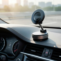 Lenyes CR202 حامل هاتف مغناطيسي للسيارة | ذراع مرن | دوران 360° | قاعدة شفط | Magnetic Car Phone Holder 360°