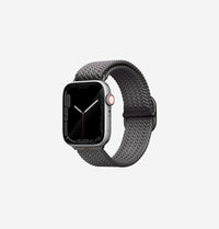 UNIQ Aspen braided stretchable Apple Watch band Grey