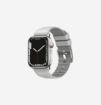 UNIQ Linus AiroSoft silicone Apple Watch band Gainsboro Grey