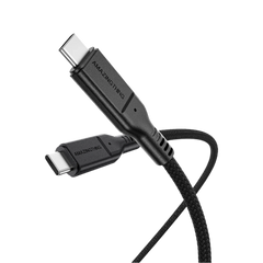 Kabloya AMAZINGTHING Thunder Pro 240W USB-C bo USB-C - Reş | Kabloya AMAZINGTHING Thunder Pro 240W Type-C bo Type-C (USB 3.2 Gen2 – 20Gbps) – Reş