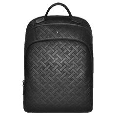 حقيبة ظهر ليفيلو غراسيا مقاومة للماء من جلد PU مع 5 حجرات تخزين - اسود | Levelo Gracia PU Leather Water Resistant Backpack with 5 Storage Compartments – Black