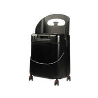 حقيبة سفر ليفيلو روم رايد 22" مع مقعد طفل مدمج وهيكل مقاوم للصدمات - اسود | Levelo RoamRide 22" Travel Luggage with Built-in Child Seat, Impact Resistance Shell - Black