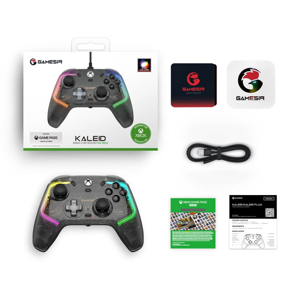 يد تحكم جيم سير كاليد K1 لإكس بوكس + شهر جيم باس مجاناً | GameSir Kaleid K1 Xbox Controller + 1 Month Game Pass