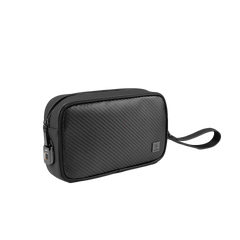 حقيبة ويوو ماستر كاربون ببصمة الاصبع الذكية, تصميم كاربون فاخر | WiWU Master Carbon Smart Fingerprint Personal Bag - Carbon Design