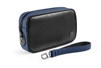 حقيبة ويوو ماستر كاربون ببصمة الاصبع الذكية, تصميم كاربون فاخر | WiWU Master Carbon Smart Fingerprint Personal Bag - Carbon Design