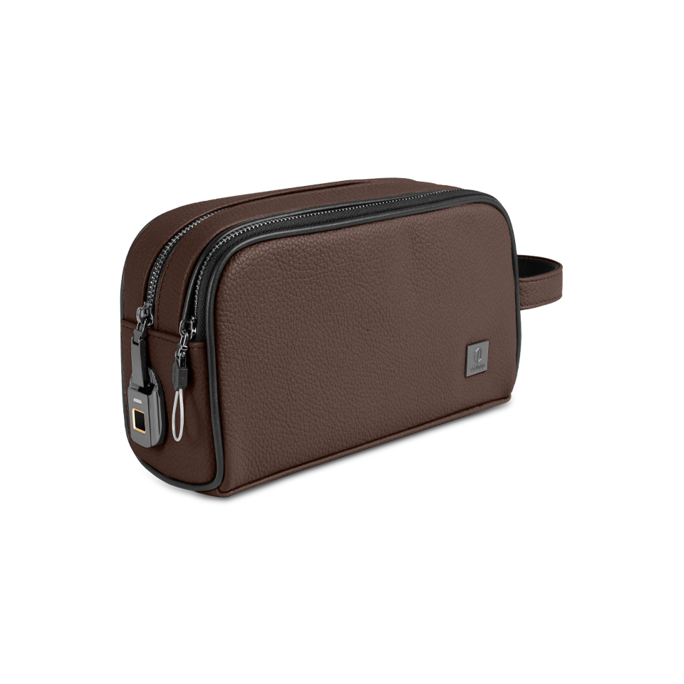 حقيبة جلد ويوو فانتوم برو ببصمة الاصبع الذكية | WiWU Phantom Pro Smart Fingerprint Leather Bag