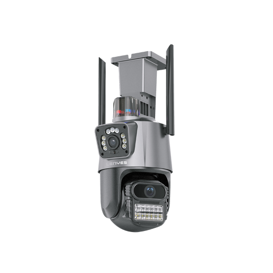 كاميرا مراقبة Lenyes CC203 WiFi الخارجية بذكاء اصطناعي مع انذار | Lenyes CC203-UK AI Alarm WiFi Spherical IP Camera