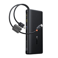 Baseus EnerFill FC41 20000mAh 100W Power Bank with Digital Display & Dual Built-in USB-C Cables