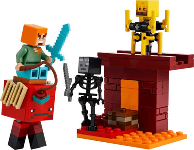 LEGO Minecraft The Nether Lava Battle 21266 - set image