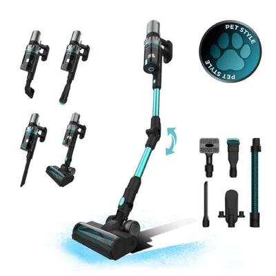 مكنسة لاسلكية Cecotec Conga Rockstar 2500 Thunder Pet Flex بمحرك BLDC بقوة 400 واط | Cecotec Conga Rockstar 2500 Thunder Pet Flex Cordless Vacuum Cleaner 400W BLDC Motor