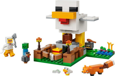 LEGO Minecraft Chicken Farm 21585 - set image