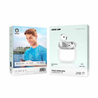 سماعات جرين لايون ترو وايرلس إيربدز 4 جي 1 - أبيض | Green Lion True Wireless Earbuds 4 G1 - White