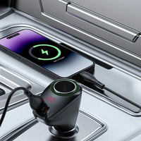 شاحن سيارة جرين لايون power drive بقوة 75 واط - اسود | Green Lion Power Drive 75W Car Charger – Black