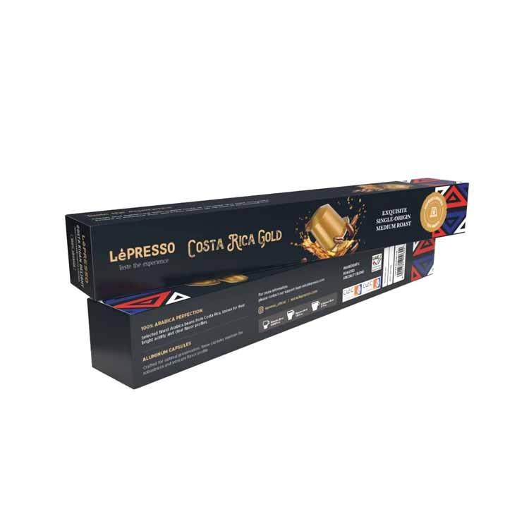 كبسولات ليبريسو كوستاريكا بتحميص وسط – 10 كبسولات | LePresso Medium Roast Costa Rica 10 Nespresso Capsules