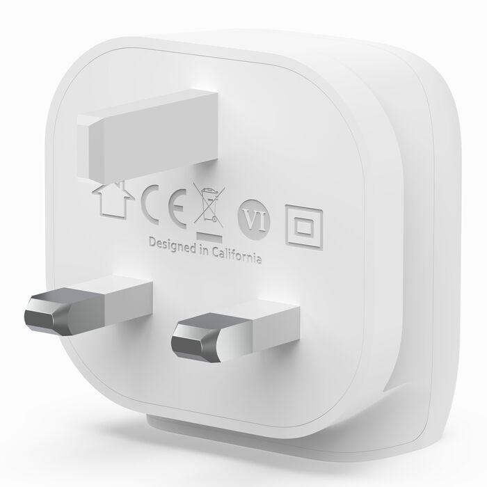 شاحن جداري بيلكن BoostCharge بمنفذ تايب سي وبقدرة شحن 20 واط | Belkin BoostCharge USB-C Wall Charger 20W