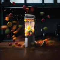Green Lion ProJet Blender 120W 600mL | 3×1500mAh | 6 Blades | LED | Self-Cleaning – Black | خلاط جرين لايون بروجيت 120 وات 600مل 6 شفرات شاشة LED أسود