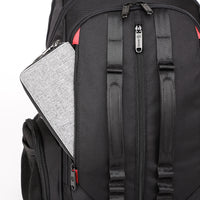 حقيبة ظهر بانج لوكسفورد بسعة 40 لتر مقاومة للماء مع منفذ شحن يو اس بي | BANGE 40L Waterproof Oxford Laptop Backpack with USB Charging Port